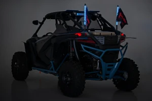 Can-Am Commander/Defender/Maverick X3/R UTV Multi-Color LED Whip Light Kit - Rough Country