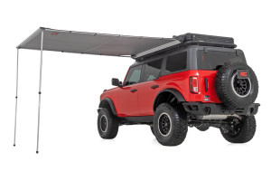 Can-Am Defender / Maverick 6'6" x 9'8" Retractable Roof Rack Awning - Rough Country