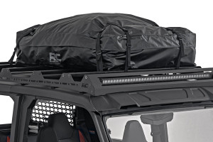 Can-Am Defender and Maverick Gray Weatherproof Roof Top Storage Soft Bag - Rough Country