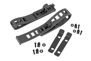Honda Offroad 1/2"-4 1/2" (2-Clamps) Rubber Molle Panel Clamp Kit - Rough Country