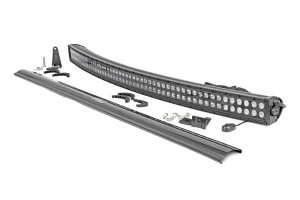 Honda Pioneer/Talon 50" Black Series Curved Dual Row LED Light Bar - Rough Country