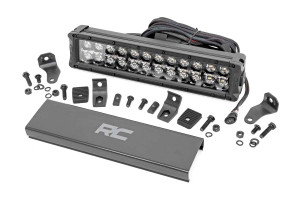 Polaris Ranger 12" Black Series LED Light Bar Dual Row - Rough Country