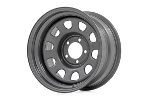 Polaris Ranger XD 1500 15x8 Steel Wheel Gray - Rough Country