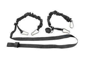 Polaris RZR 1" X 6' Carabiner Ends Elastic Straps (Pair) - Rough Country