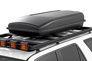 Polaris RZR XP 4 1000 / Pro XP 4 Hard Shell Strut Assisted Rooftop Cargo Box - Rough Country
