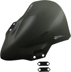 Zero Gravity - Corsa Windscreen - Smoke - Ninja 400 - Corsa Windshield - 24-283-02