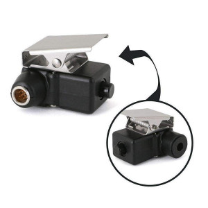 Can Am Pin Push to Talk Belt Clip Station with Female Nexus Port - Rugged Radios
