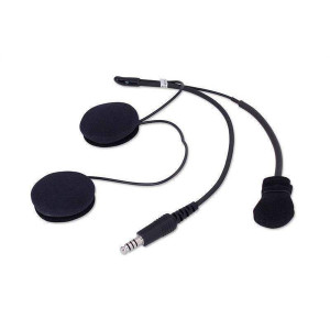 Kawasaki Mule / Teryx IMSA 4C Wired Open Face Helmet Kit with Speakers & M102 Military Mic - Rugged Radios
