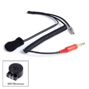 Kawasaki Mule / Teryx NASCAR 3C Wired Helmet Kit with Mic, 3.5mm Earbud Jack & Coil Cord - Rugged Radios