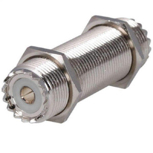 Polaris Ranger Female to Female UHF Bulkhead Connector - Rugged Radios
