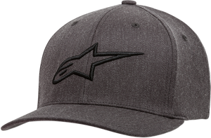 Alpinestars - Ageless Curve Hat - Heather Charcoal/ Black - Small/Medium - Ageless Curve Hat - 1017810101910SM