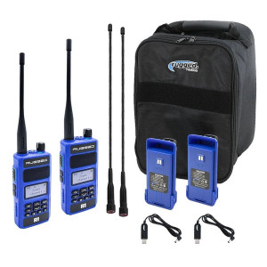 Polaris RZR Ready Pack with Rugged R1 Handheld Radios - Digital and Analog Business Band - Rugged Radios