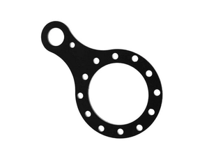 Polaris RZR Push-To-Talk Communications Plate (PTT Plate // Black) - SuperATV