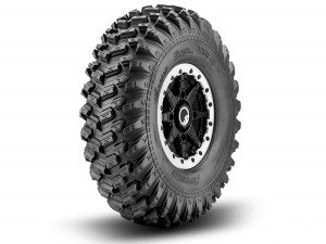 Polaris RZR Standard XT Warrior Tires 28x10x14 on 14x7 Healy Lock Series Beadlock Wheels 4/156 Pattern - SuperATV