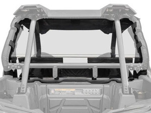 Polaris RZR XP Turbo Rear Vented Windshield - SuperATV
