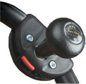 Polaris RZR Clam Shell Base & Spinner Knob - Sure Grip