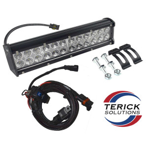 Polaris RZR 12" Light Bar with Pulse Bar Plug Harness - Terick Solutions