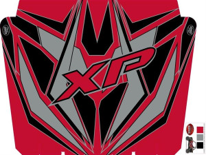 Polaris RZR XP 1000 Hard Top Roof Havasu Red Pearl Graphics - Trail Armor
