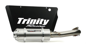 Polaris RZR Turbo Brushed Stinger Exhaust - Trinity Racing