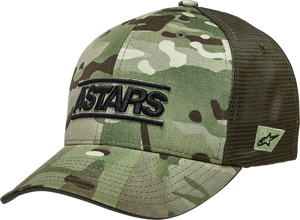 Alpinestars - Proximity Hat - Green - Small/Medium - Proximity Mesh Back Multicam Hat - 1212-8128060S/M