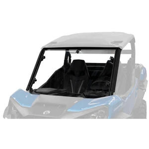 Can-Am Commander / Maverick Clear Scratch Resistant Removable Full Windshield - Tusk