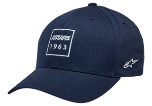 Alpinestars - Boxed Hat - Navy - Small/Medium - Boxed Hat - 12128122070S/M