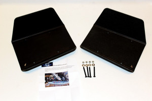 Polaris RZR S 800 Rear Lower UHMW A Arm Guards Pair - UTV INC