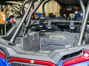 Polaris RZR XP Turbo S Clamp On In The Bed Spare Tire Mount - UTV Inc