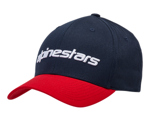 Alpinestars - Linear Hat - Navy/Red - Small/ Medium - Linear Hat - 1230810057030SM