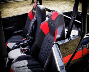 Polaris General 4 1000 Rear Bump Seat - UTV Mountain