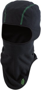 Arctiva - Balaclava Fleece - Black/Green - Small/Medium - Balaclava Fleece - 2503-0363