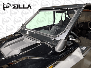 Polaris RZR PRO/TURBO R 2020-2024 Black Glass Front Windshield - UTVZILLA
