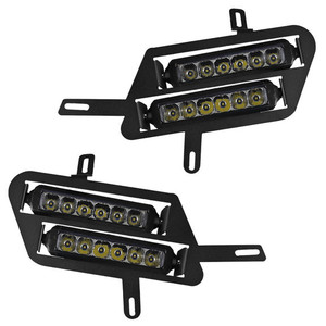 Honda Pioneer 500/520 Dual Wide 8" LED Headlights - Vessel Powersports