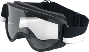 Biltwell - Moto 2.0 Goggles - Bolts - Black - Moto 2.0 Goggles - Bolts - 2101-5101-015