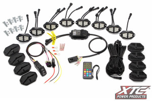 Kawasaki Teryx/Mule/KRX/Ridge X-Lites RGB+W Rock Light Kit with Turn Signal Integration - XTC