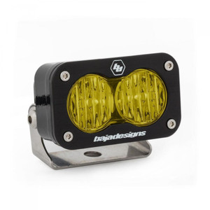 S2 Pro Black Led Auxiliary Light Pod (wide Cornering) (amber) - Baja Designs