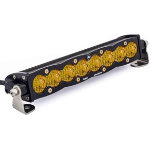S8 Straight Led Light Bar (wide Cornering) (amber) (10") - Baja Designs
