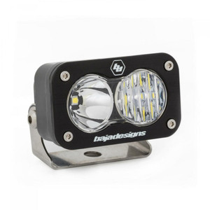 S2 Sport Black Led Auxiliary Light Pod (driving/combo) (clear) - Baja Designs