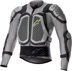 Alpinestars - Bionic Action V2 Protection Jacket - Gray/Black/Yellow - XL - Bionic Action V2 Protection Jacket - 6506823-915-XL