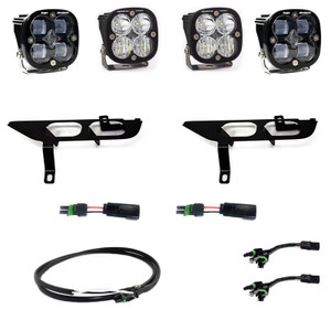 2021-2023 Ford F-150 Squadron Sae/sport Fog Pocket Light Kit (no Drl) - Baja Designs