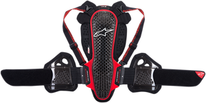 Alpinestars - Nucleon KR-3 Back Protector - Black/Red - XS - Nucleon KR-3 Back Protector - 6504718-13-XS