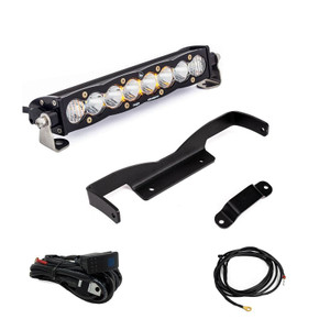 Can-am Maverick R S8 10" Shock Tower Light Bar Kit - Baja Designs