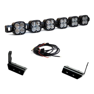 2024-2026 Ford F-150 Raptor R / Raptor 37 6xl Linkable Bumper Light Bar Kit - Baja Designs