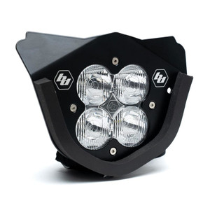 2015-2023 Yamaha Wr250f / Wr450f Xl40 Led Headlight Kit W/ Yamaha Wr Faceplate (dc) - Baja Designs