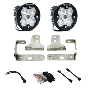 2018-2026 Jeep Wrangler Jl / Gladiator Jt Squadron-r 2.0 Sport Fog Pocket Light Kit (oe Sport Bumper) - Baja Designs