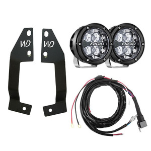 2025+ Toyota 4runner 360-series A-pillar Light Kit (spot) (pair) - Rigid Industries