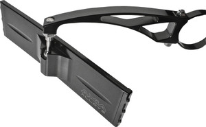 Axia - 9" Wide Panoramic Rear Mirror 6" Arm 1 Clamp Needed - MOD9PRVMEC-BK