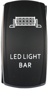 Flip - Std Rocker Switch Light Bar - SC11-L12-WHITE
