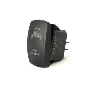 Flip - Std Rocker Switch Roof Led - SC11-L38-WHITE