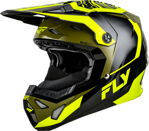 Fly Racing - Cold Weather Formula Cp Charge Hi-vis/dark Green/black Medium - 73-0067M